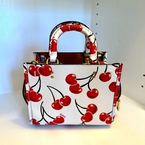 Coach Rogue 17 cherry print 🍒